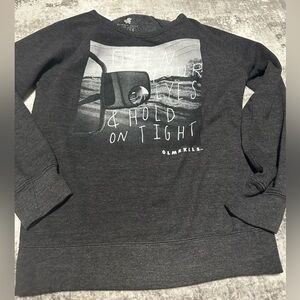 Glamour Kills Black Sweatshirt & white tank top